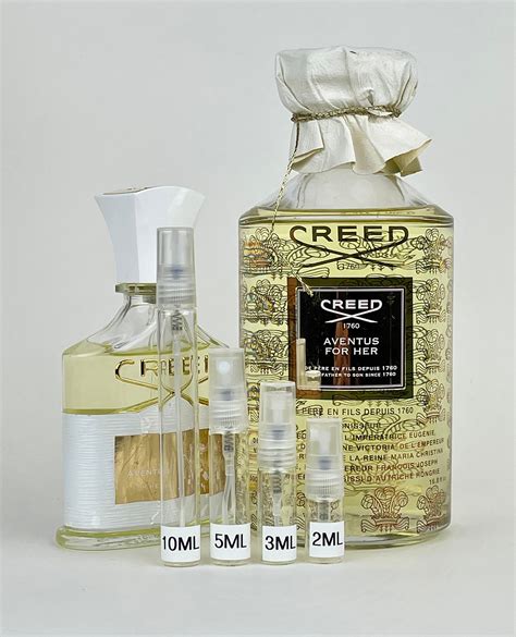 creed aventus sample size.